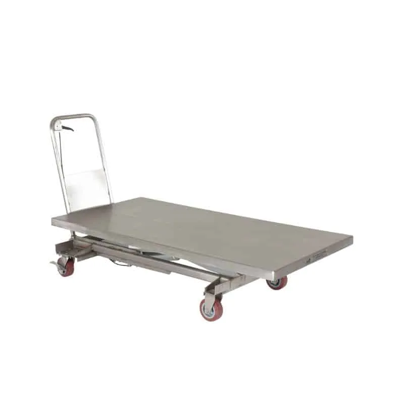 Partially Stainless Scissor Carts
