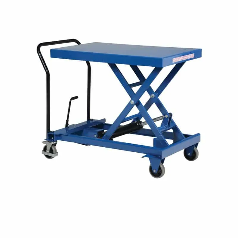 Vestil CART-1000-S-FR Steel Premium Scissor Lift Cart