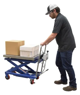 Vestil CART-1000-SCL shown from an alternate angle