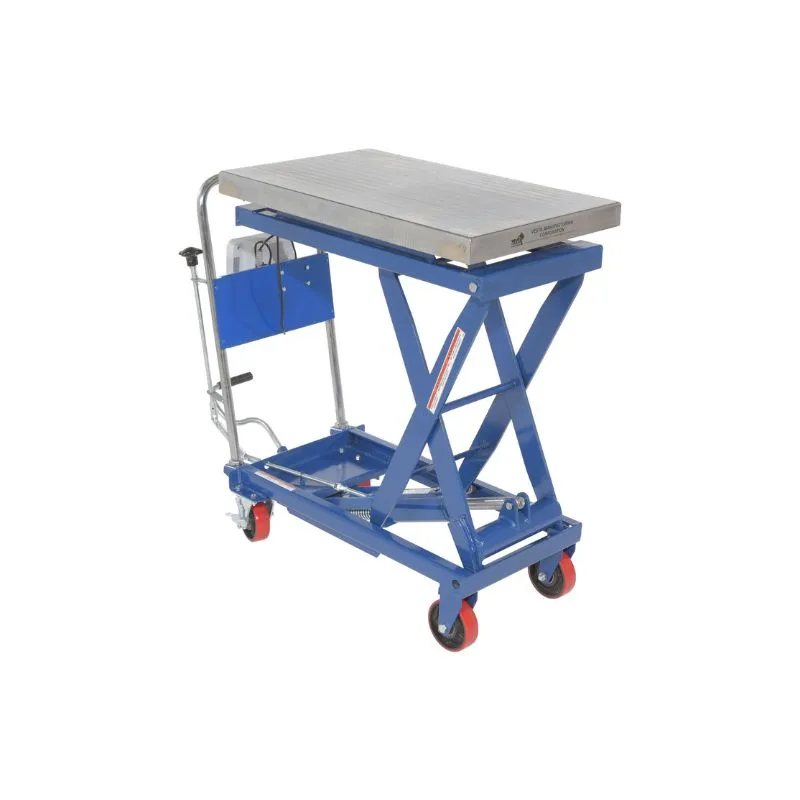 Vestil CART-1000-SCL Steel Scissor Cart with Scale
