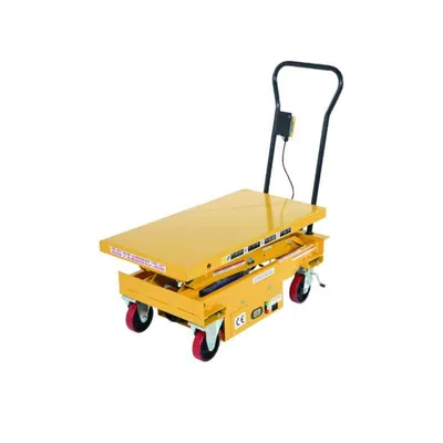 Vestil CART-1000D-DC Steel DC Powered Hydraulic Single Scissor Cart