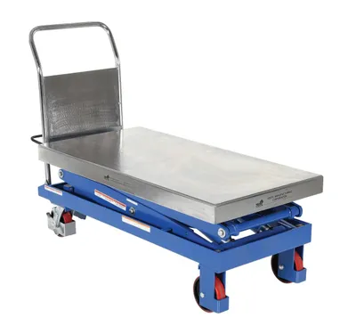 Vestil CART-1500-D-TS Steel Hydraulic Elevating Cart