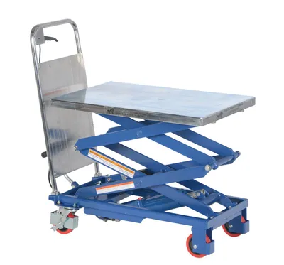 Vestil CART-200-D Steel Double Scissor Steel Cart