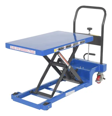 Vestil CART-400-LP-AS shown from an alternate angle