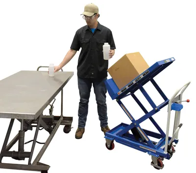 Vestil CART-400-LT shown from an alternate angle