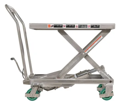 Vestil CART-500-SS3 shown from an alternate angle