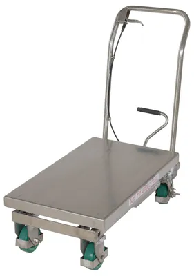 Vestil CART-500-SS3 shown from an alternate angle