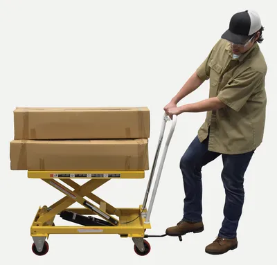 Vestil CART-550-AS shown from an alternate angle