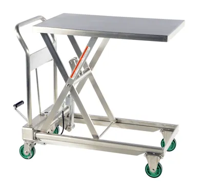 Vestil CART-550-SS Stainless Steel Hydraulic Cart 