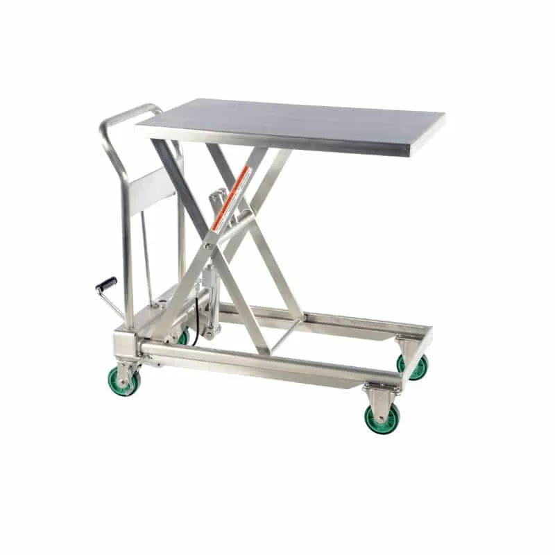 Vestil CART-550-SS Stainless Steel Hydraulic Cart