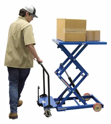 Vestil CART-600-D-FR shown from an alternate angle