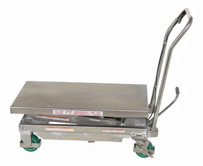 Vestil CART-600-D-SS2 shown from an alternate angle