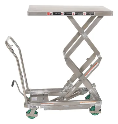 Vestil CART-600-D-SS2 shown from an alternate angle