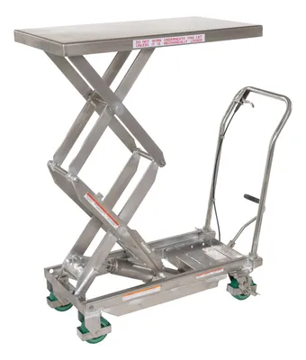 Vestil CART-600-D-SS2 shown from an alternate angle