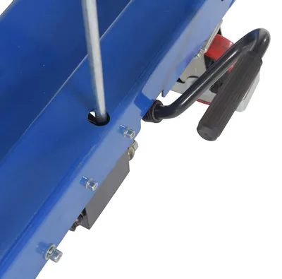 Vestil CART-900-LP-AS shown from an alternate angle