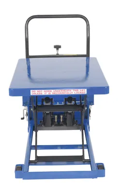 Vestil CART-900-LP-AS shown from an alternate angle