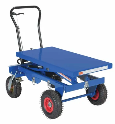 Vestil CART-PN-1500 Steel Rough Terrain Elevating Cart