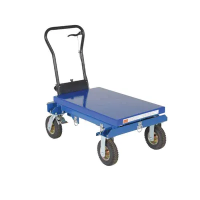 Vestil CART-PN-600 Steel Rough Terrain Elevating Cart