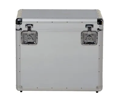 Vestil CASE-L Aluminum Large Storage Case Silver