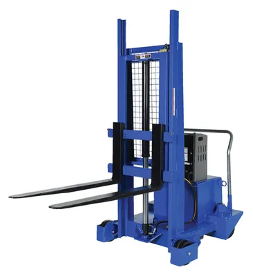 Vestil CB-PMPS-10-50-AC pallet stacker shown from an alternate angle