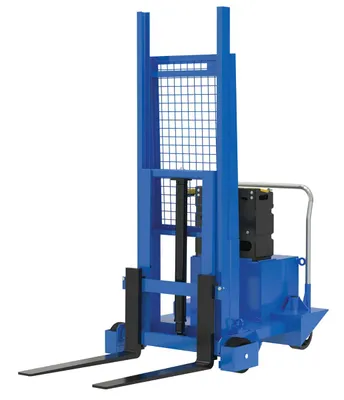 Vestil CB-PMPS-6-60-AIR pallet stacker shown from an alternate angle