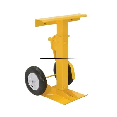 Vestil CJ-BEAM-PN Steel Stabilizing Jack with Pneumatic Wheels