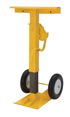Vestil CJ-BEAM-SN trailer jack shown from an alternate angle