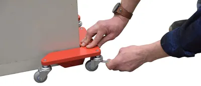 Vestil CMD-A-200-4PK Aluminum Corner Mover Dolly