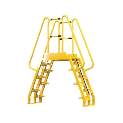 Vestil COLA-4-68-20 Steel Alternating Crossover Ladder