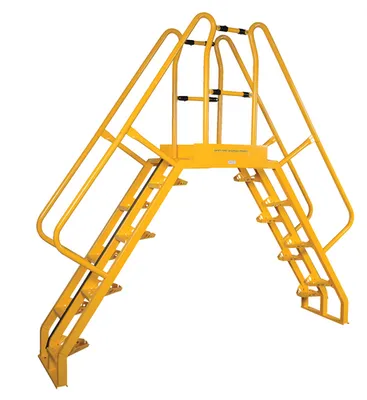 Vestil COLA-6-56-20 Steel Alternating Crossover Ladder
