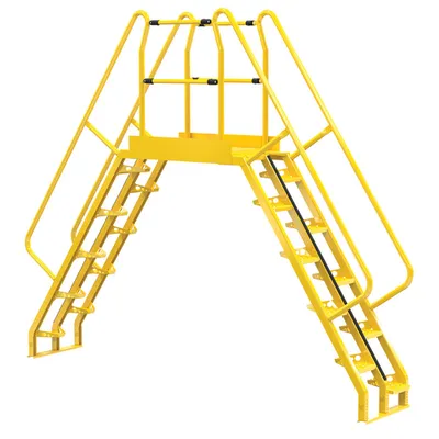 Vestil COLA-6-56-44 Steel Alternating Crossover Ladder