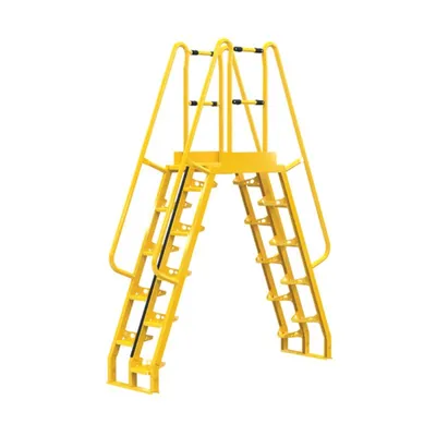 Vestil COLA-6-68-20 Steel Alternating Crossover Ladder