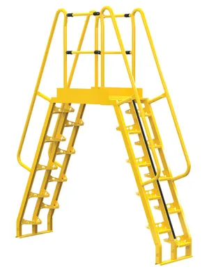 Vestil COLA-6-68-32 ladder shown from an alternate angle