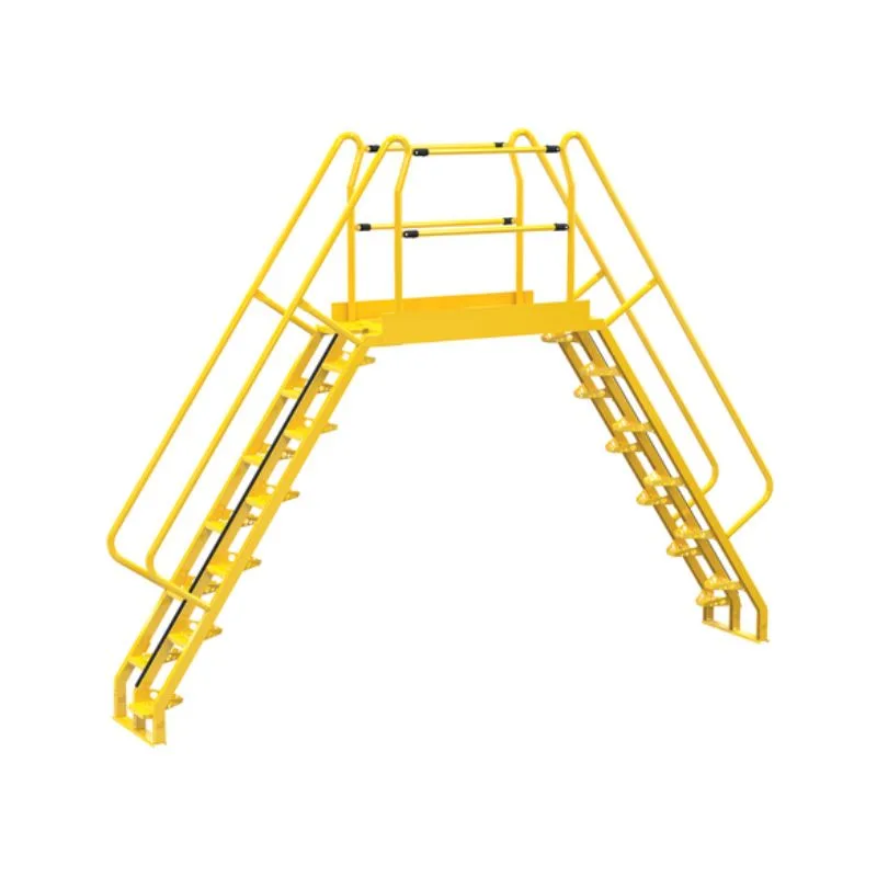 Vestil COLA-7-56-56 Steel Alternating Crossover Ladder