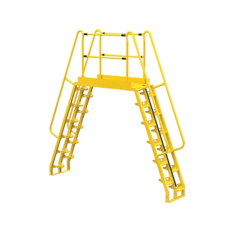 Vestil COLA-7-68-56 Steel Alternating Crossover Ladder