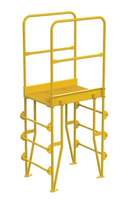 Vestil COLV-4-46-20 ladder shown from an alternate angle