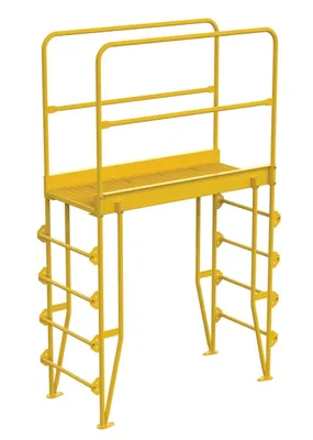 Vestil COLV-5-58-44 ladder shown from an alternate angle