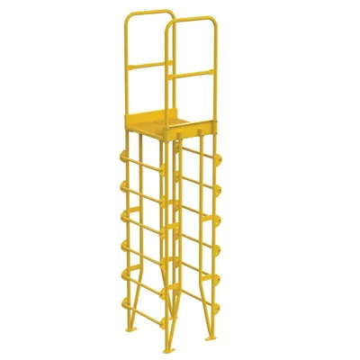 Vestil COLV-7-82-8 Steel Vertical Crossover Ladder