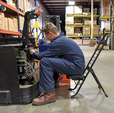 Vestil CPRO-600 facilities maintenance shown from an alternate angle