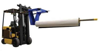 Vestil CRF-108 Steel Fork Mounted Rug Ram Boom 5