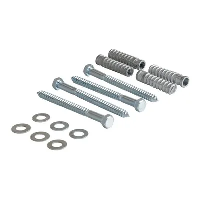 Vestil CS-33-KIT-4 CAR STOP CONCRETE HARDWARE KIT 4