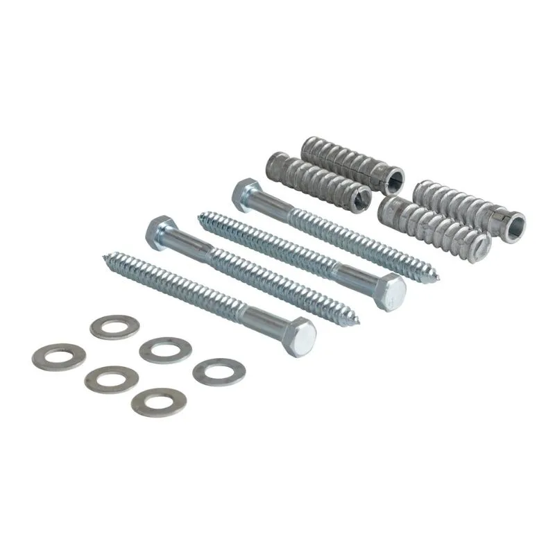 Vestil CS-33-KIT-4 CAR STOP CONCRETE HARDWARE KIT 4