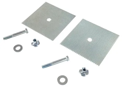 Vestil CS-GD-2 wheel stop shown from an alternate angle