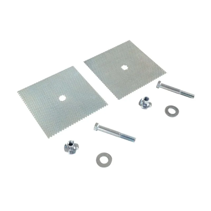 Vestil CS-GD-2 CAR STOP GLUE DOWN ANCHOR PLATE 2 HOLES
