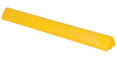 Vestil CS-S48-Y Recycled Plastic Car Stop 2