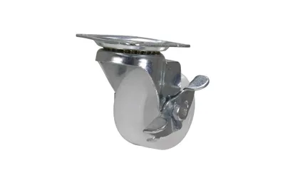 Vestil CST-B23-2X1PP-SWB caster wheel shown from an alternate angle