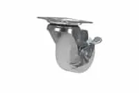 Vestil CST-B23-2X1PP-SWB caster wheel shown from an alternate angle