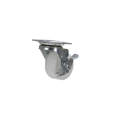 Vestil CST-B23-2X1PP-SWB Polypropylene Swivel With Brake Caster