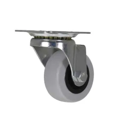 Vestil CST-B23-2X1TPR-S Thermoplastic Rubber Swivel Caster