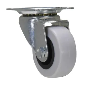 Vestil CST-B23-2X1TPR-S caster wheel shown from an alternate angle